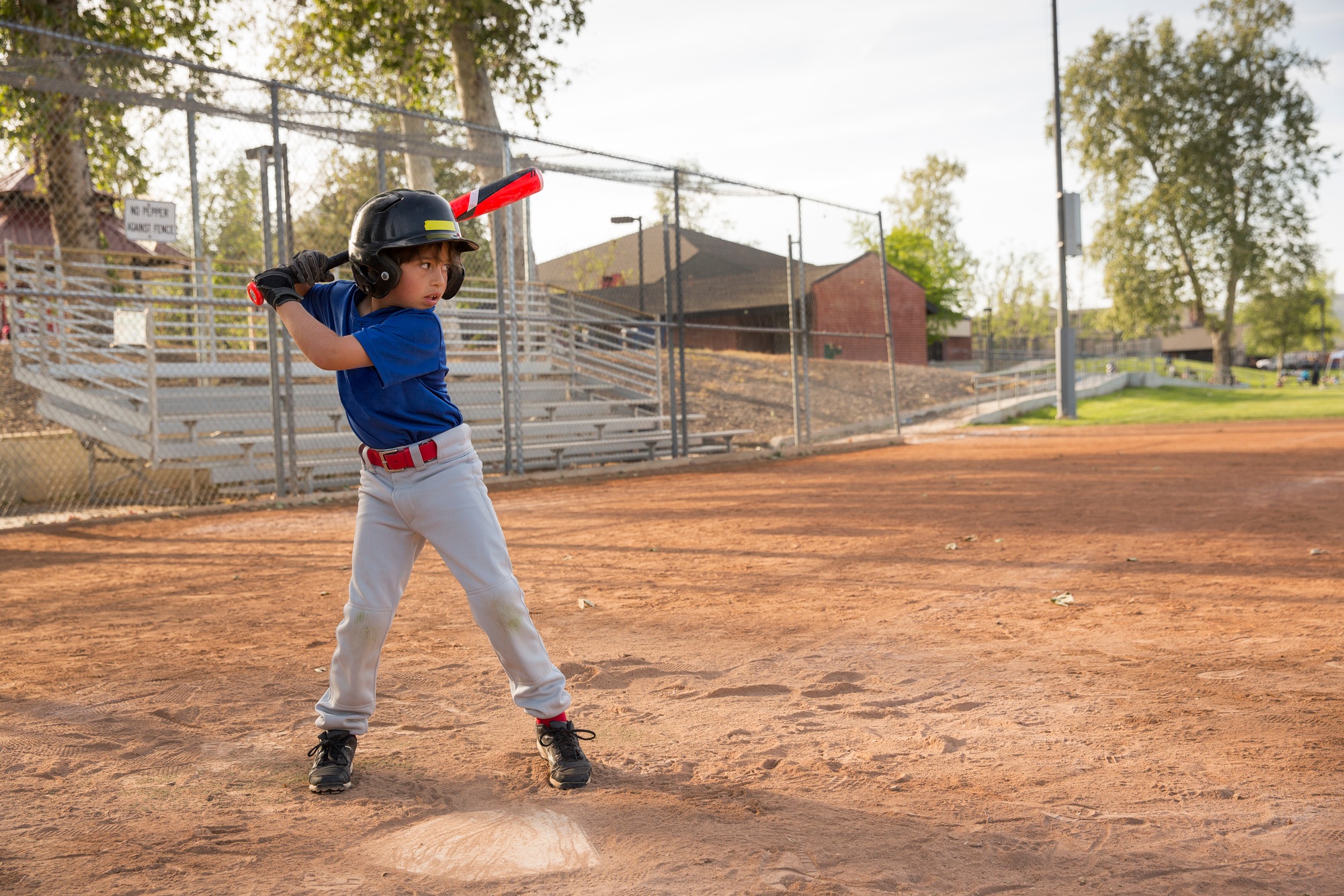 7 years old baseball player